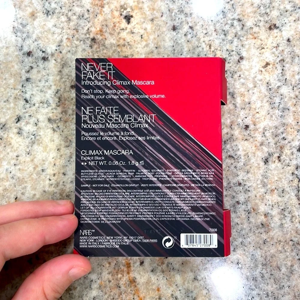 New NARS Mini Climax Mascara